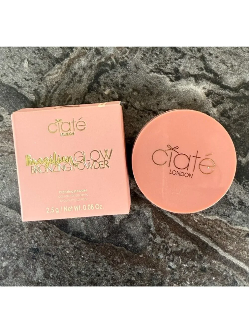 Ciate London Brazilian Glow Bronzer Aruba Island Travel Size Vegan